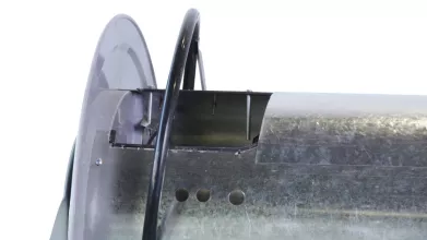 Катушка для вытяжного шланга KraftWell KRW-ER-127 127 мм - 4