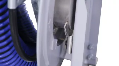 Катушка для вытяжного шланга KraftWell KRW-ER-76 76 мм - 10