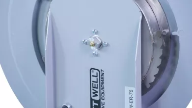 Катушка для вытяжного шланга KraftWell KRW-ER-76 76 мм - 5
