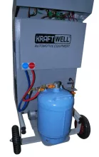 Станция ручная для заправки автомобильных кондиционеров KraftWell KRW134AMS - 8