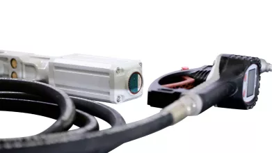 Насос для перекачки масла KraftWell KRW1740 мобильный - 6