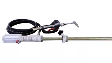 Насос для перекачки масла KraftWell KRW1741 мобильный - 2