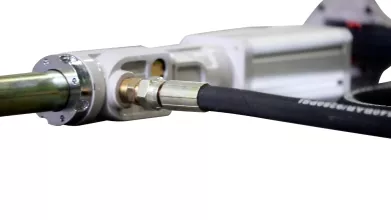 Насос для перекачки масла KraftWell KRW1741 мобильный - 3