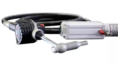 Насос для перекачки масла KraftWell KRW1741 мобильный - 4