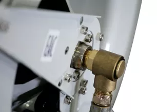 Насос для перекачки масла KraftWell KRW1742S настенный, с катушкой - 3