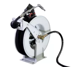 Насос для перекачки масла KraftWell KRW1742S настенный, с катушкой - 4