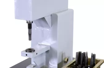 Станок для наклепки накладок на тормозные колодки (пневмо) KraftWell KRW300 - 3
