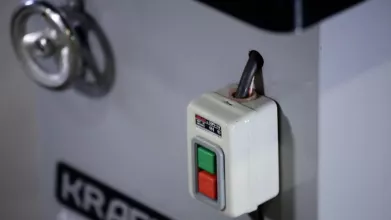 Станок для наклепки накладок на тормозные колодки (электро) KraftWell KRW300E - 4