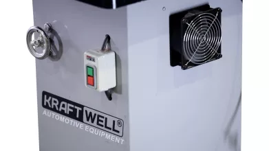 Станок для наклепки накладок на тормозные колодки (электро) KraftWell KRW300E - 6