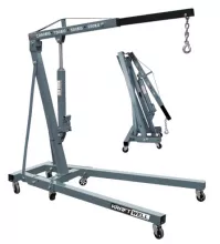 Кран складной KraftWell KRWC1 1000 кг двухтактный - 1