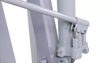 Кран складной KraftWell KRWC1 1000 кг двухтактный - 10