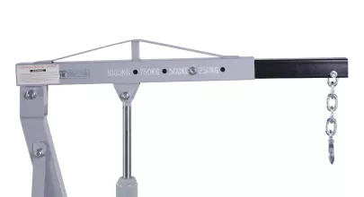 Кран складной KraftWell KRWC1 1000 кг двухтактный - 11