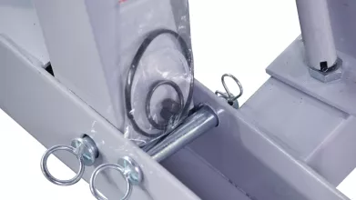 Кран складной KraftWell KRWC1 1000 кг двухтактный - 12