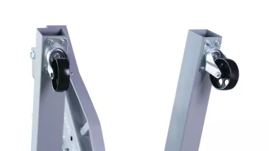 Кран складной KraftWell KRWC1 1000 кг двухтактный - 5