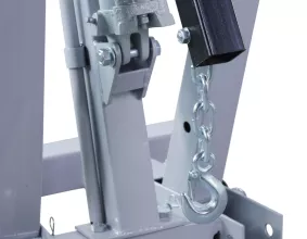 Кран складной KraftWell KRWC1 1000 кг двухтактный - 6
