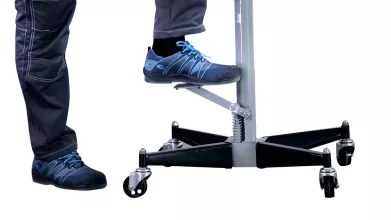 Стойка гидравлическая KraftWell KRWTJ6 600 кг - 8