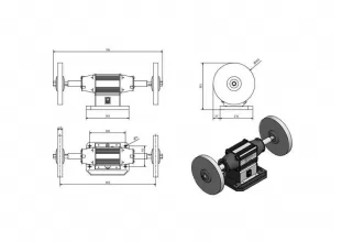 Полировальный станок Optimum OPTIpolish GU 35P - 6