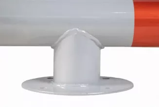 Колесоотбойник металлический КМ-2000/76х3 прямой на двух фланцевых опорах - 2