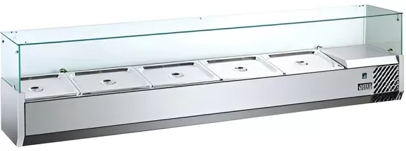 Витрина холодильная Hurakan HKN-VRX1200/330 - 1