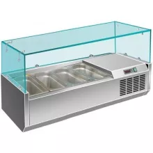 Витрина холодильная Hurakan HKN-VRX1200/380 - 1