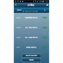 Тестер аккумуляторов GYS BTW 300 DHC с bluetooth - 8