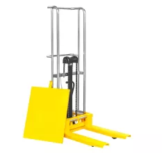 Штабелер ручной гидравлический SMARTLIFT SDDJS1500 (400 кг, 1.5 м, с вилами и площадкой) - 2