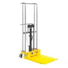 Штабелер ручной гидравлический SMARTLIFT SDDJS1500 (400 кг, 1.5 м, с вилами и площадкой) - 3