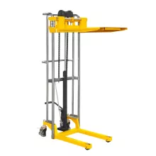 Штабелер ручной гидравлический SMARTLIFT SDDJS1500 (400 кг, 1.5 м, с вилами и площадкой) - 4
