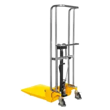 Штабелер ручной гидравлический SMARTLIFT SDDJS1500 (400 кг, 1.5 м, с вилами и площадкой) - 5