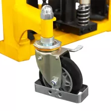 Штабелер ручной гидравлический SMARTLIFT SDDJS1500 (400 кг, 1.5 м, с вилами и площадкой) - 9
