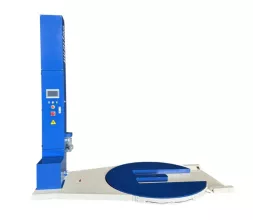 Паллетоупаковщик HUALIAN HL-1650F с E-платформой (с моторизированной кареткой, с престрейчем) - 2