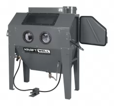 Пескоструйная камера KraftWell KRW-SB420S боковая загрузка, 420 л - 1