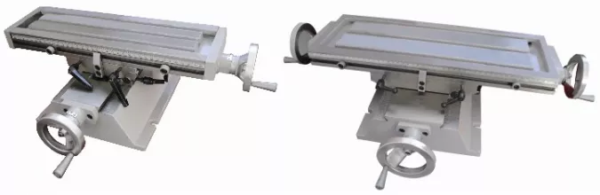 Стол 2-х координатный неповоротный CNIC BF-16 400х120х145мм, с фиксаторами - 2
