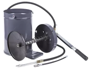 Нагнетатель густой смазки KraftWell KRW1797A с ручным приводом 10 л - 3