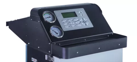 Установка для заправки автомобильных кондиционеров KraftWell AC2000 автоматическая - 5
