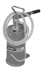 Нагнетатель масла KraftWell KRW1795 с ручным приводом 5 л - 1