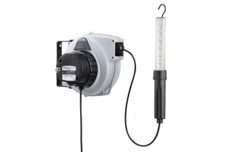 Автоматическая катушка MAVEL Rollamp Classic Plus Lighty с кабелем 15 м и LED-лампой - 1