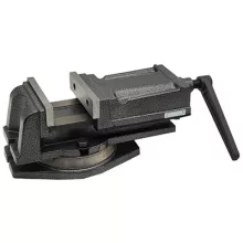 Тиски станочные с закрытым винтом поворотные TT-QH-100-R - 1