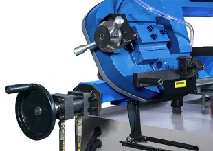 Полуавтоматический ленточнопильный станок MetalTec BS 250SA (380В) - 5