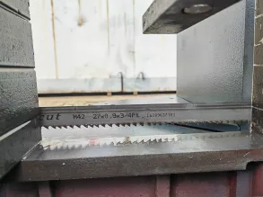 Полуавтоматический ленточнопильный станок MetalTec BS 300CZ - 6