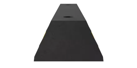 Колесоотбойник резиновый КР-1,0 (скошенный угол) - 5