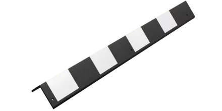 Демпфер угловой резиновый ДУ-8-900 с прямыми светоотражателями - 6