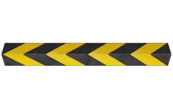 Демпфер угловой композитный ДУ-10-800 с прямыми светоотражателями - 2