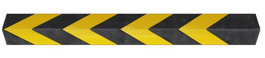 Демпфер угловой композитный ДУ-10-900 с прямыми светоотражателями - 3