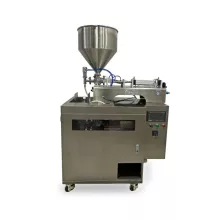 Мини дой-пак линия с поршневым дозатором HUALIAN HLDX-9018G - 1