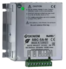 Зарядное устройство Datakom SBC-5A-M (12В/24B, 5A, 100-240B) - 1